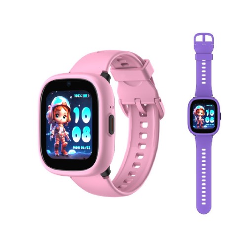 SMARTWATCH EGOBOO KIDDOBOO x LAGENIO KBLGK3G2PP 4G PINK/PURPLE